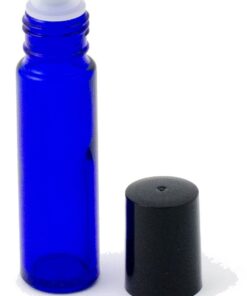 Cobalt Blue Glass Roller Bottles W/ Stainless Steel Balls For Essential Oils (12 Pack, 10ml Size) - Includes 12 Pipettes for Easy Transfer of Essential Oils 23 61ZQEJ4p51L