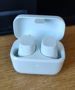 Sennheiser Consumer Audio CX True Wireless Earbuds - Bluetooth In-Ear Headphones for Music and Calls with Passive Noise Cancellation, Touch Controls, Bass Boost, IPX4 and 27-hour Battery Life, White Small True wireless earphone 16 61ZR4Mk4CNL