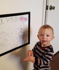 Quartet Magnetic Whiteboard, 17 x 23 inches White Board, Dry Erase Board, Black Frame (MWDW1723M-BK) 36 61ZR5k06OoL