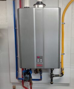 Rinnai RU199iN Condensing Tankless Hot Water Heater, 11 GPM, Natural Gas, Indoor Installation 26 61ZY71p0HcL