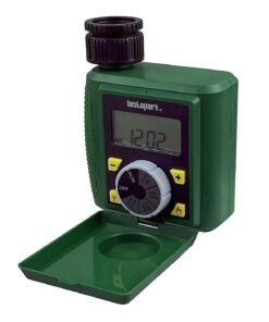 Alternative view of Instapark PWT-07 Single Outlet Programmable Hose Faucet Timer Includes Wired Rain Sensor with Mount