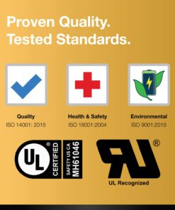 ExpertPower EXP1245 12V 4.5 Amp Rechargeable Battery for Security Systems 15 61ZbyxLzEIL