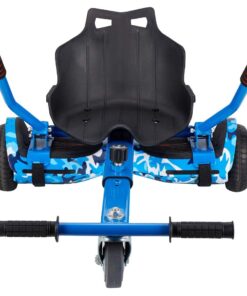 Hoverboard Seat Attachment for Kids & Adults, Hoverboard Go Kart Attachments Fits Self Balancing Scooter, Hoverboard Accessories with Adjustable Frame, Transforming into Go Kart Blue' 16 61ZevPFNv4L