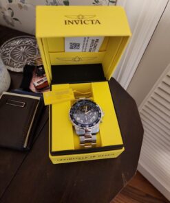 Invicta Men's Specialty Quartz Watch with Stainless Steel Band 45mm Blue 31 61Zf2qrCOGL