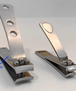 KOHM Nail Clippers for Thick Nails - Heavy-Duty, Stainless Steel, Tough, Professional Toenail Clippers w/Built-in File - Nail Cutters for Seniors and Adults Pack of 1 45 61Zf7f4OvkL