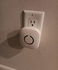 SadoTech Wireless Doorbells for Home, Apartments, Businesses, Classrooms, etc. - 2 Door Bell Ringer & 1 Plug-In Chime Receiver, Battery Operated, Easy-to-Use, Wireless Doorbell w/LED Flash, White 2 push buttons + 1 receiver 40 61ZiEU1rv2L