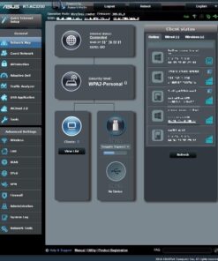 "ASUS AC3200 Tri-Band Gigabit WiFi Router, AiProtection Lifetime Security by Trend Micro, Adaptive QoS, Parental Control (RT-AC3200)" 49 61ZlcUlkVhL
