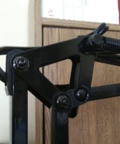 Globe Electric 56963 32" Multi-Joint Desk Lamp with Metal Clamp, Black, LED Bulb Included, On/Off Rotary Switch on Shade, Partially Adjustable Swing Arm, Home Essentials, Reading Light, Office Décor 31.5 inches 28 61ZmXcHOpXL