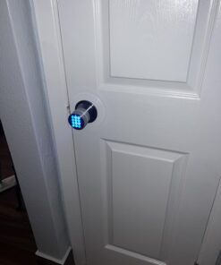 Signstek Keyless Entry Door Lock,Door Knob with Keypad,Smart Code Door Lock,Mute Mode,Passage Function, Easy to Install,Satin Nickel Satin Nickel 25 61ZofHzkbqL