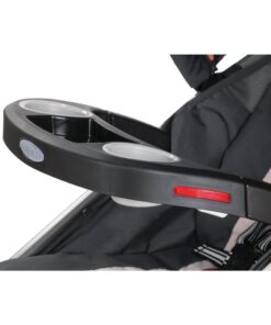 Graco FastAction Fold Jogger Travel System | Includes the FastAction Fold Jogging Stroller and SnugRide 35 Infant Car Seat, Gotham 45 61ZogYFD31L