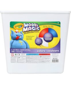 Alternative view of Crayola Model Magic (2lb Bucket), Modeling Clay Alternative, Primary Colors, Air Dry Clay for Kids, Classrooms Supplies, 3+