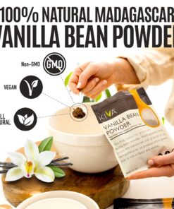 Kiva Premium Vanilla Bean Powder, Gourmet Madagascar Bourbon | RAW, Vegan, All Natural | 3 oz. 17 61Zr6Gsh9ZS