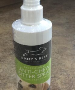 EBPP Stop the Chew 3X Strength Anti Chew Spray for Dogs - No Chew Spray for Puppies - Alcohol Free Dog Deterrent Spray - Bitter Spray for Dogs to Stop Chewing - Powerful No Chew Spray for Dogs - 8oz 37 61ZrEs9KoWL