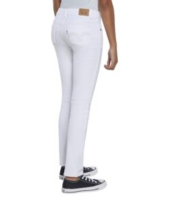 Levi's Girls' 711 Skinny Fit Jeans 10 White 12 61ZrS679NFL