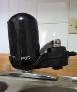 PUR Faucet Mount Replacement Filter 2-Pack, Genuine PUR Filter, 2-in-1 Powerful Filtration, Includes Lead Removal, 6-Month Value, White (RF33752) Filter Replacement 37 61Zs9XUUguL