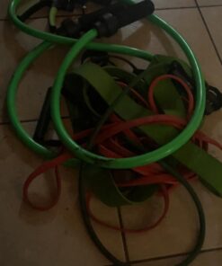 KKTOCHVC Premium Exercise Pull Handles, Resistance Bands Handle, Fitness Handle, Workout Handles Dense Foam Wrap Handle Replacement Fitness Equipment for Pilates, Yoga, Strength Training Black-1 Pair 20 61Zsip4VPDL