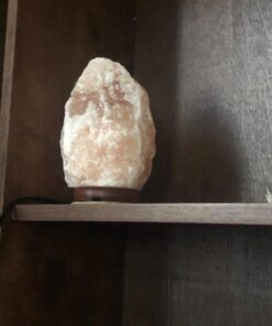 CRYSTAL DECOR 2 Natural Himalayan Pink Salt Lamp w/Bulb & Cord ~7 in 38 61ZsthCUhfL