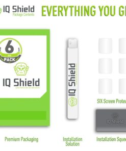 Alternative view of IQShield Screen Protector Compatible with Pebble Time (6-Pack) LiquidSkin Anti-Bubble Clear TPU Film