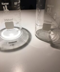 Karter Scientific Glass Flask 5 Piece Set, Narrow Mouth Erlenmeyer, Borosilicate 3.3 Glass - 50ml, 150ml, 250ml, 500ml, 1L, 213B2 50/150/250/500/1000ml 22 61ZubnrHjL