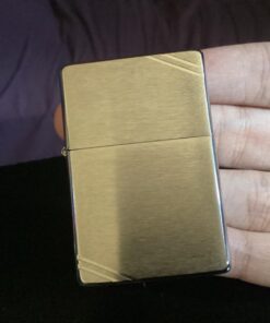 Zippo Vintage Lighters Brushed Chrome Slashes 19 61Zudc05 fL