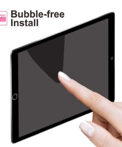 SEVROK 2-Pack Tempered Glass Screen Protector for iPad (9.7-Inch,2018/2017 Model,6th/5th Generation),iPad Air 1, iPad Air 2, iPad Pro 9.7-Inch, Apple Pencil Compatible, Case Friendly 22 61ZvHKHXLeL