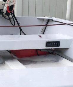 Switchtec 2 3 5 7 Gang Rocker Switch Aluminum Panel with 4.8 Amps Dual USB Rocker Style Fast Charger with Voltmeter, Blue Backlit Led, Pre-Wired for Marine, Boat, Car, Truck 26 61ZvJ45pQnL