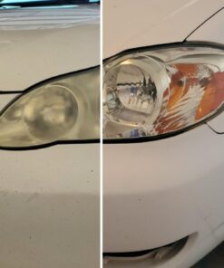 H&A QUALITY Headlight Restoration Kit, Car Headlight Cleaner and Car Detailing Kit Cleaning Wipes with UV Protectant Clear Top Coat, Headlights Polishing Wipe to Remove Haze and Shine Dull Headlights 78 61a uTJ4xtL