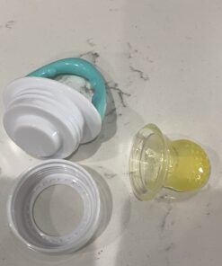 Dr. Brown's Designed to Nourish, Fresh Firsts Silicone Feeder, Mint & Gray, 2 Count 2 Pack, Mint & Gray 26 61a2 6ETbJL