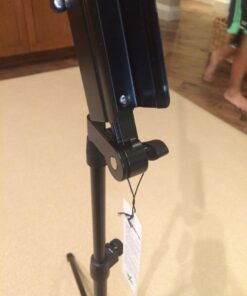 K&M - Konig & Meyer 10065.000.55 Heavy Duty Music Stand - Large Deep Desk - Sturdy Base - Adjustable Height - Compact - Professional Grade for Musicians - German Made - Black 12 61a3JIvtbOL