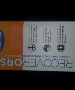 RecoverORS 8 in 1 Electrolyte Powder & Advanced Vitamin C Defense Hydration Pack, Dual Keto Food Friendly & Potassium Supplement Booster, Adult Low Carb Oral Rehydration Solution Drink Mix (4-Pack) 24 61a4KXojSdL 1