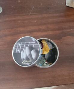 Donner Celluloid Guitar Picks 16 Pack with Tin Box includes Thin, Medium, Heavy & Extra Heavy Picks, for Acoustic Guitar Electric Guitar Ukulele 16 Pcs Picks Dazzle pattern 39 61a4rrBcr7L 1