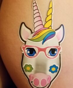 24 Make A Unicorn Stickers for Kids - Great Unicorn Theme Birthday Party Favors - Fun Craft Project for Children 3+ - Let Your Kids Get Creative & Design Their Favorite Unicorn Stickers 23 61a7ahmWmlL