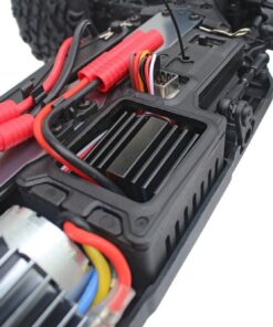 Redcat Racing Blackout XTE 1/10 Scale Electric Monster Truck with Waterproof Electronics, Silver/Red SUV, Blackout-XTE-SILVERSUV 40 61a9vTEd7rL