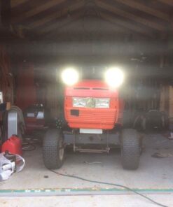 Safego 4inch Round led lights Bar 2Pcs 27w Waterproof Flood Beam Led Pod lights Work Light 12v led lights Off Road Lights Driving Light for Truck Suv Atv Tractor Boat R27W 31 61aAcMKbQL