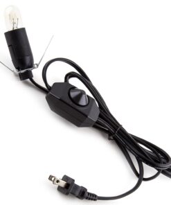 CRYSTAL DECOR Himalayan Pink Salt Lamp Basket & Dimmer Cord Bulb Flanigan1 25 61aBXJihecL