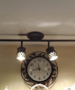 Globe Electric 59063 Norris 4-Light Track Lighting, Bronze, Oil Rubbed Finish, Champagne Glass Track Heads, Bulbs Included, 465 Lumen Without Dimmer 38 61aC02P9rvL