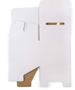 MCB Extra Large Ballot Box - Suggestion Box - Raffle Box - Ticket Box - Extra Large Cardboard Box (10"x10"x10") With Removable Header (10 pack, White) 10 pack 8 61aDOnrgAL