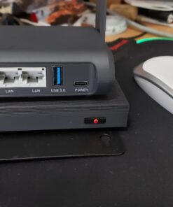 GL.iNet GL-A1300 (Slate Plus) Wireless VPN Encrypted Travel Router– Easy to Setup, Connect to Hotel WiFi & Captive Portal, Phone Tethering, Range Extender, Assess Point, Pocket-Sized, Open Source, NAS 1 40 61aE0T9tojL