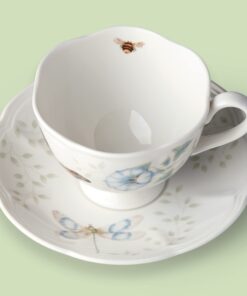 Lenox Porcelain 812099 Butterfly Meadow Monarch Cup And Saucer Cup/Saucer 14 61aIYoiQ4ZL