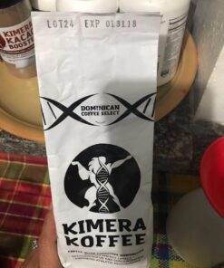 Kimera Koffee - Organic Medium Roast Ground Coffee | Original Blend | Infused with Brain Vitamins |Taurine, Alpha GPC, DMAE, and L-theanine | Enhance Cognitive Stamina & Athletic Performance | 12oz 30 61aJNgu78aL