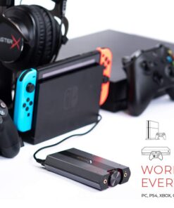 Sound BlasterX G6 Hi-Res 130dB 32bit/384kHz Gaming DAC, External USB Sound Card with Xamp Headphone Amp, Dolby Digital, 7.1 Virtual Surround Sound, Sidetone/Speaker Control for PS4, Xbox One 130 dB DNR at 32-bit / 384 kHz 48 61aJXMrmksL