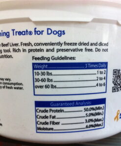 Stewart Freeze Dried Dog Treats, Beef Liver, Salmon, Chicken Liver & Chicken Breast, 3 oz, 4 oz, 12 oz, 14 oz, 21 oz, Resealable Tub, Grain Free & Gluten Free, Single Ingredient, Dog Training Treats 1.31 Pound (Pack of 1) 39 61aLnbbLNtL