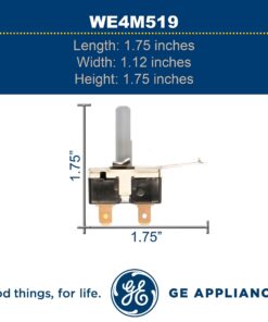 GE WE4M519 Genuine OEM Rotary Start Switch for GE Dryers 9 61aMTl5TNDL