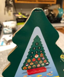 Melissa & Doug Countdown to Christmas Wooden Advent Calendar - Magnetic Tree, 25 Magnets , Orange Santa 49 61aNfH7XDL 1