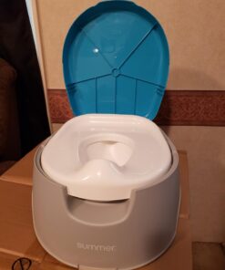 Summer Infant 3-in-1 Train with Me Potty Seat Topper and Stepstool for Toddler Training and Beyond Easy to Empty and Clean Space Saving, Multicolor, 12.7x7.7x14.8"(Pack of 1) Multicolor 3-in-1 43 61aOveW9GZL
