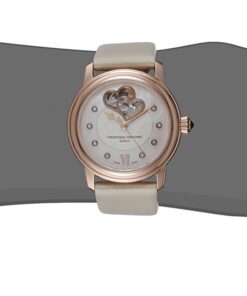 Frederique Constant Women's FC310WHF2P4 Analog Display Swiss Automatic White Watch 7 61aPUAFnFQL