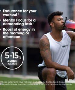 Optimum Nutrition Amino Energy - Pre Workout with Green Tea, BCAA, Amino Acids, Keto Friendly, Green Coffee Extract, Energy Powder - Green Apple, 30 Servings (Packaging May Vary) 30 Servings (Pack of 1) 23 61aRWw9ANL 3