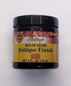 Fiebing's Medium Brown Antique Finish Paste, 4oz