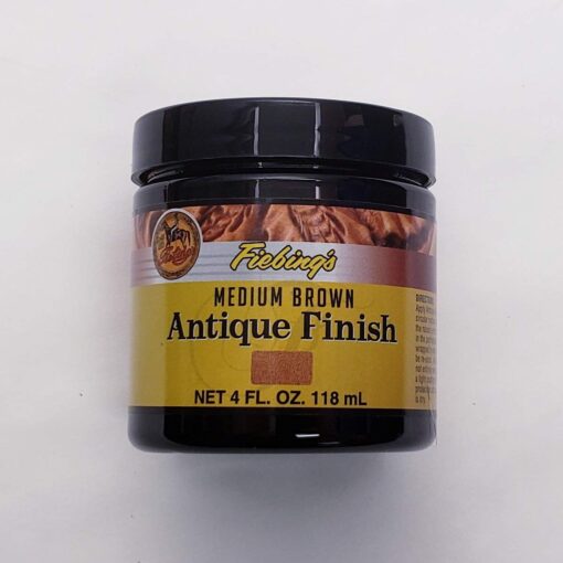 Fiebing's Medium Brown Antique Finish Paste, 4oz