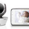 Motorola MBP854CONNECT Dual Mode Baby Monitor with 4.3-Inch LCD Parent Monitor and Wi-Fi Internet Viewing, 720p 4.3" Screen - 1 Camera